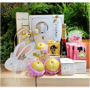 M12  Moët & Chandon 台灣花好月圓  玉兔燈籠日本水晶梨禮盒 M12  Moët & Chandon 台灣花好月圓  玉兔燈籠日本水晶梨禮盒
